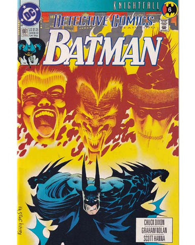 Detective Comics Issue 661 DC Comics Back Issue
