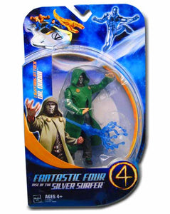 Dr. Doom Lightning Attack Fantastic Four Rise Of The Silver Surfer marvel Carded Action Figure 653569230397
