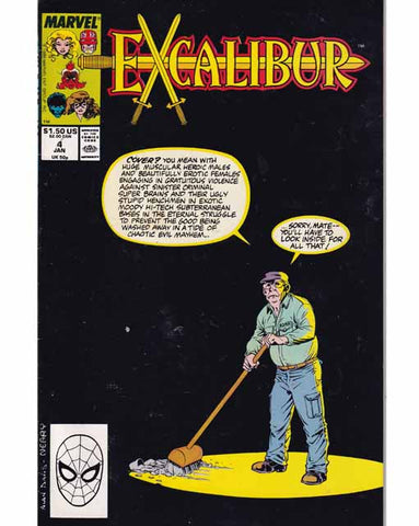 Excalibur Issue 4 Marvel Comics Back Issues