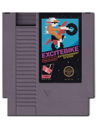 Excitebike Nintendo Entertainment system NES Video Game Cartridge