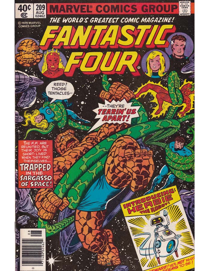 Fantastic Four Issue 209 Vol 1 Marvel Comics Back Issues 071486024644
