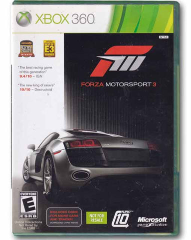 Forza Motorsport 3 Xbox 360 Video Game 