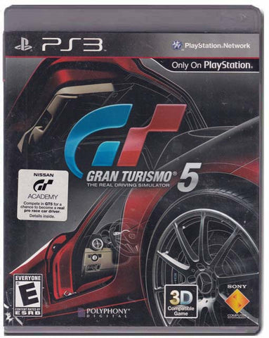 Gran Turismo 5 Playstation 3 PS3 Video Game 711719811428
