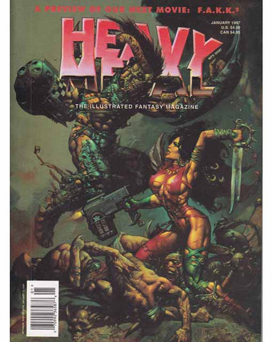 Heavy Metal Magazine Back Issues 070992365876