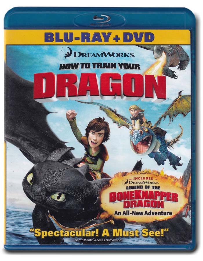 How To Train Your Dragon Blue-Ray Movie 097360824445
