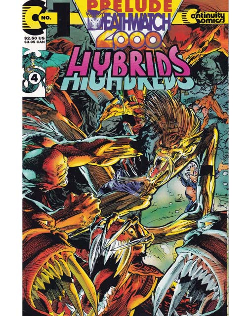 Hybrids Deathwatch 2000 Issue 1 Continuity Comics Back Issues