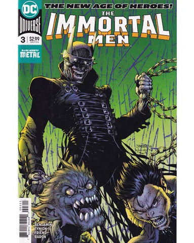 Immortal Men Issue 3 DC Comics Back Issue 761941351940

