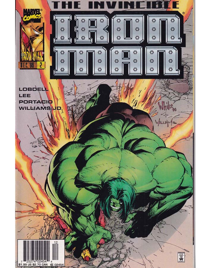 Iron Man Issue 2 Vol 2 Marvel Comics Back Issues 725274024544
