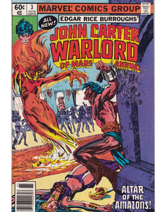 John Carter Warlord Of Mars Annual Issue 3 Marvel Comics Back Issues 071486020707
