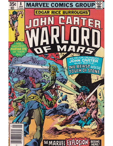 John Carter Warlord Of Mars Issue 8 Marvel Comics Back Issues 071486028062
