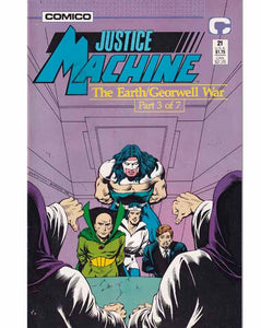 Justice Machine Issue 21 Comico Comics Back Issues