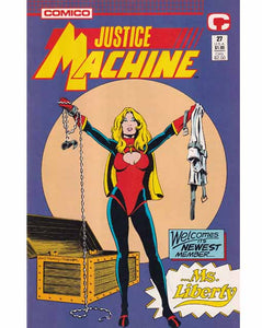 Justice Machine Issue 27 Comico Comics Back Issues
