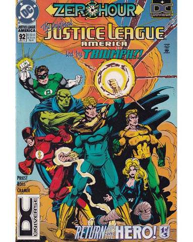 Justice League America Issue 92 DC Comics Back Issues