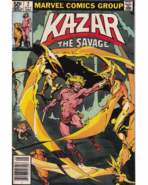 Kazar The Savage Issue 2 Marvel Comics Back Issues 071486026006