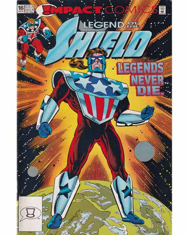 Legend Of The Shield Issue 16 Impact Comics Back Issue
