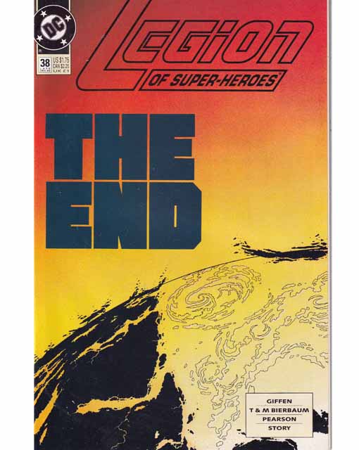 Legion Of Superheroes Issue 38 DC Comics Back Issues 761941200354