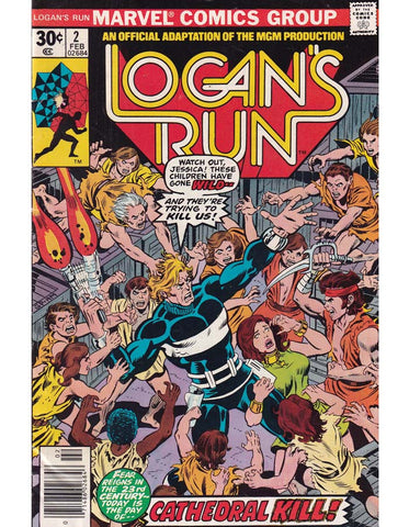 Logan's Run Issue 2 Of 7 Marvel Comics Back Issues 071486026846
