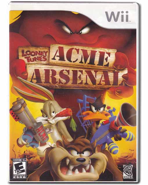 Looney Tunes Acme Arsenal Nintendo Wii Video Game 085391163329