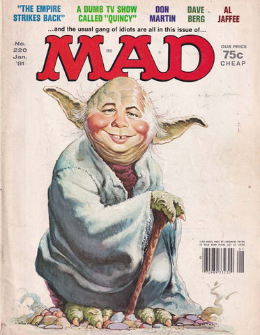 Mad Magazine Issue 220 Mad Magazines Back Issues 070989332300
