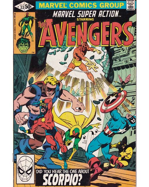 Marvel Super Action Issue 33 Marvel Comics Back Issues