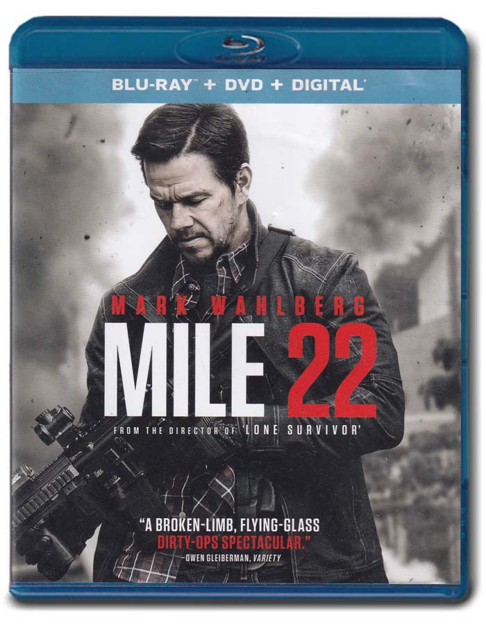 Mile 22 Blue-Ray Movie 191329041741
