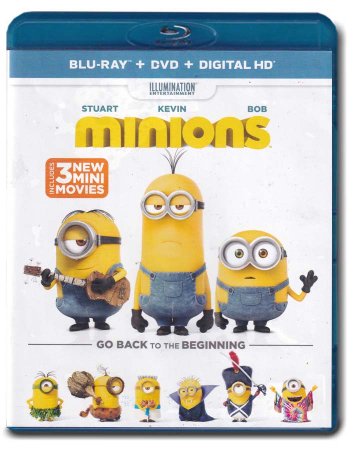 Minions Blue-Ray Movie 025192188701
