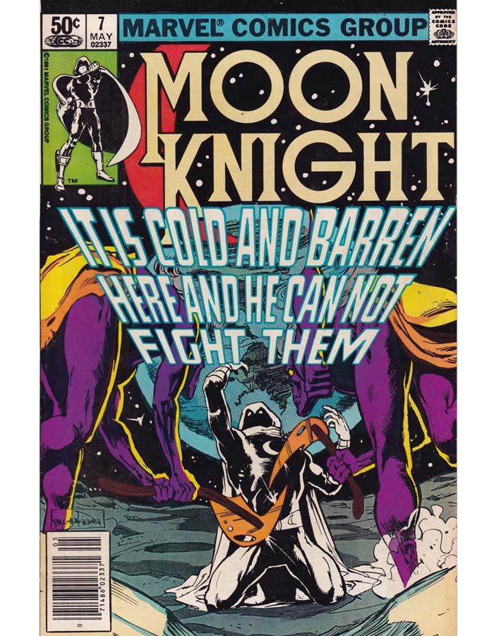 Moon Knight Issue 7 Vol. 1 Marvel Comics Back issues 071486023371
