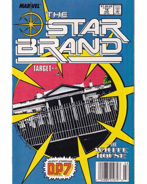 Star Brand Issue 18 Marvel Comics Back Issues 024885210798