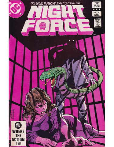 Night Force Issue 4 DC Comics Back Issues&nbsp;