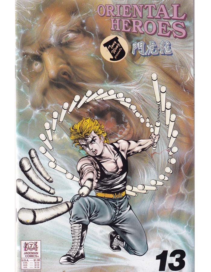 Oriental Heroes Issue 13 Jademan Comics Back Issues