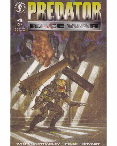 Predator Race War Issue 4 Of 4 Dark Horse Comics Back Issues