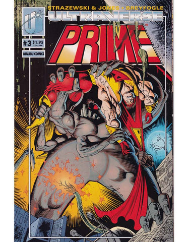 Prime Issue 3 Malibu Comics Back Issue