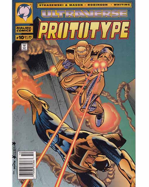 Prototype Issue 10 Malibu Comics Back Issue 070989332867