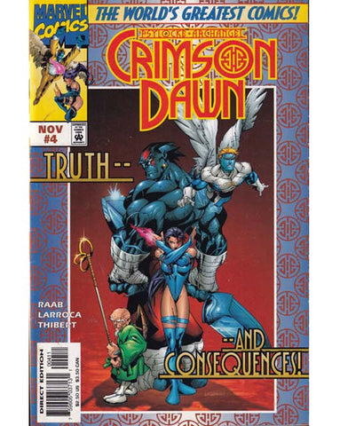 Psylocke And Archangel Crimson Dawn Issue 4 Of 4 Marvel Comics Back Issues 759606037131
