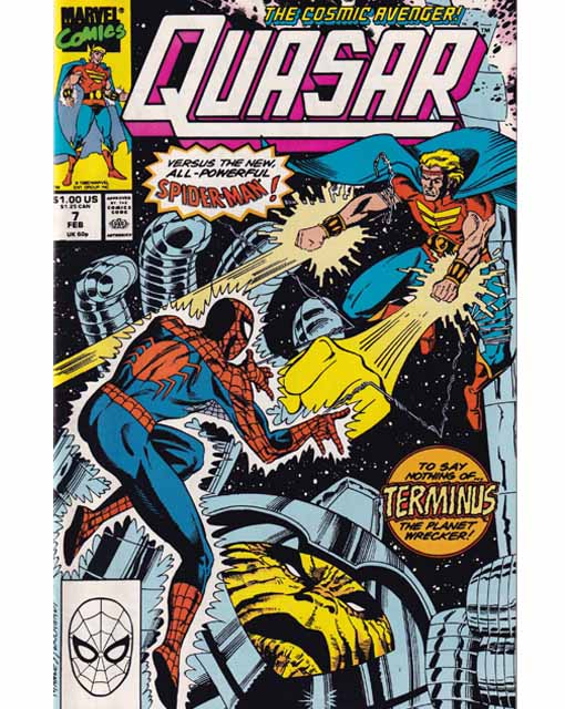 Quasar Issue 7 Marvel Comics Back Issues