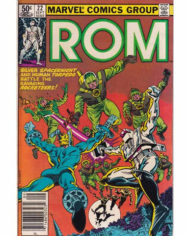 Rom Issue 22 Marvel Comics Back Issues 071486023234