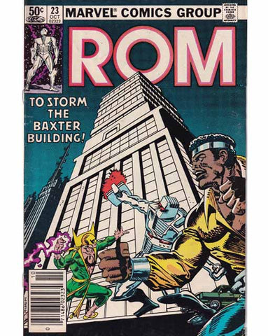 Rom Issue 23 Marvel Comics Back Issues 071486023234
