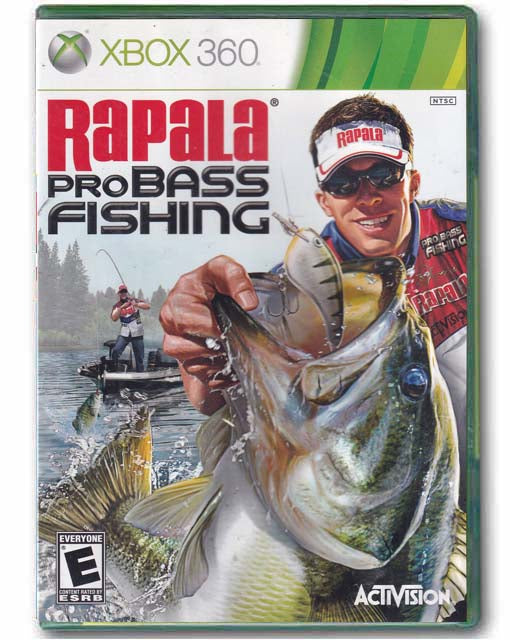 Rapala Pro Bass Fishing XBOX 360 Video Game 047875764255

