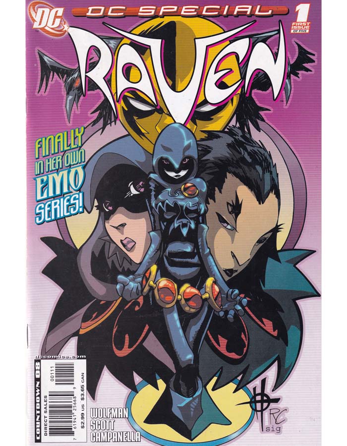 Raven Issue 1 Of 5 DC Comics Back Issues 761941256689
