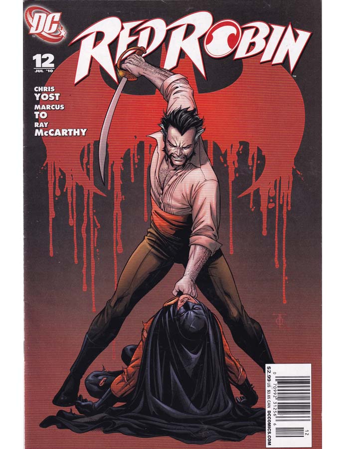 Red Robin Issue 12 DC Comics Back Issues 070992312566
