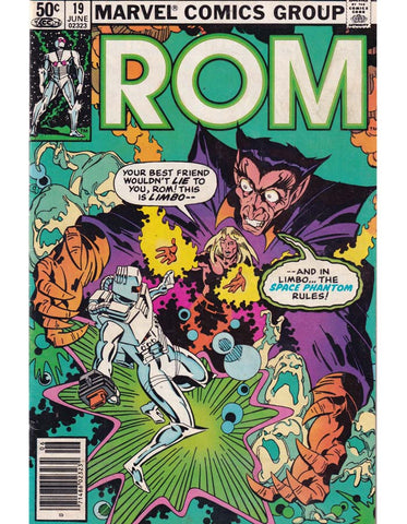 Rom Issue 19 Marvel Comics Back Issues 071486023234
