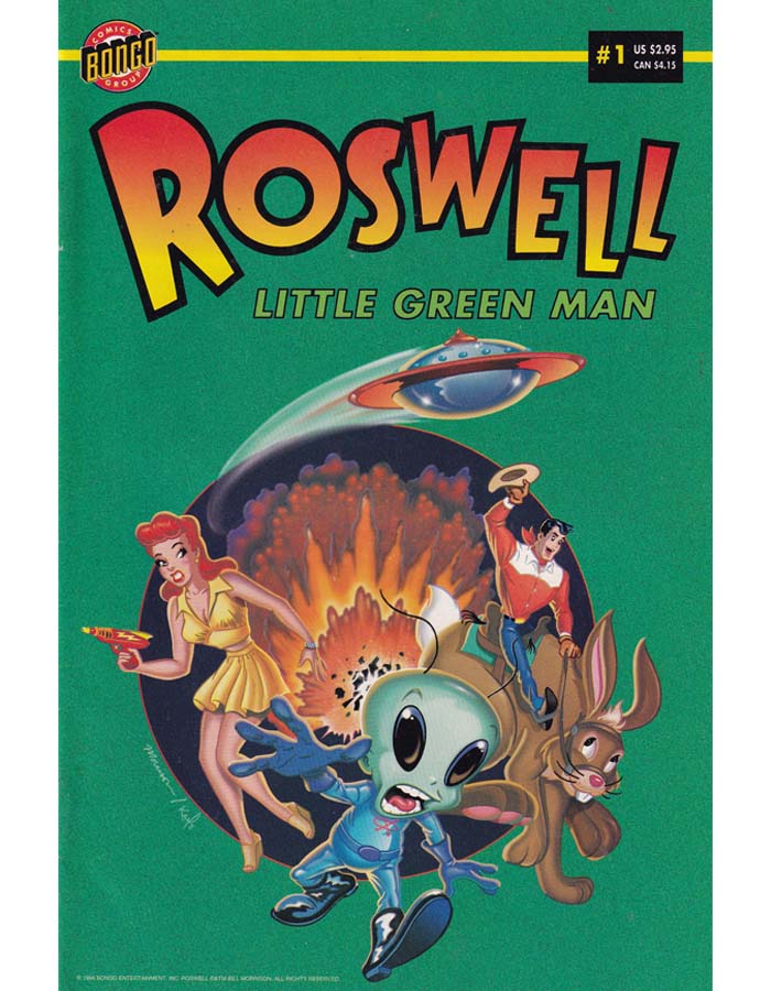 Roswell Issue 1 Bongo Comics Group Back Issues
