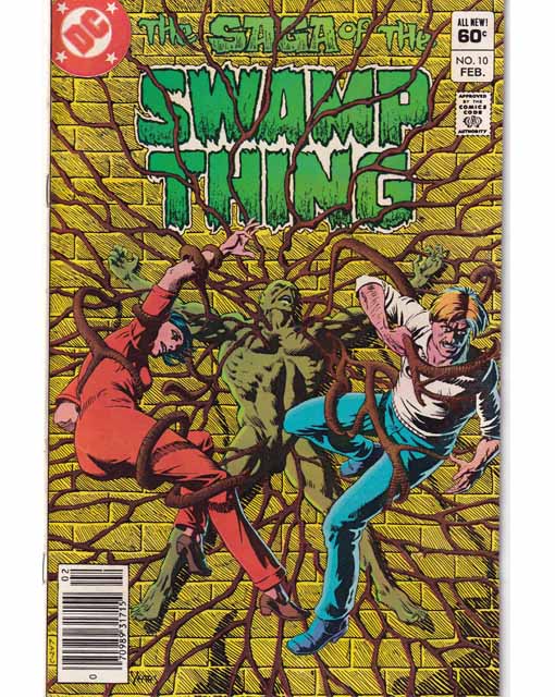 The Saga Of The Swamp Thing Issue 10 DC Comics Back Issues 070989317154