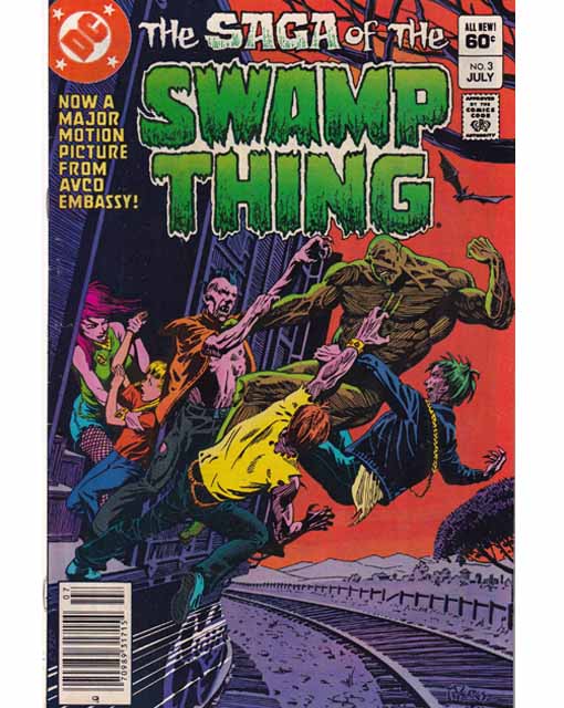 The Saga Of The Swamp Thing Issue 3 DC Comics Back Issues 070989317154