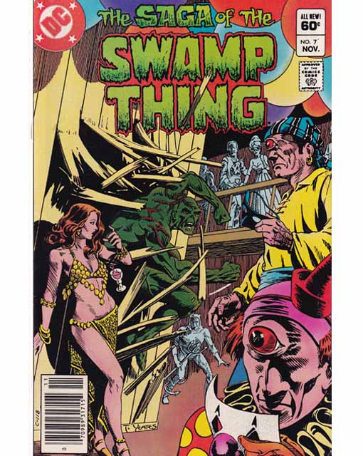 The Saga Of The Swamp Thing Issue 7 DC Comics Back Issues 070989317154