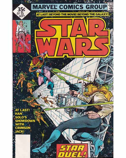 Star Wars Issue 15 Vol. 1 Marvel Comics Back Issues 071486028178