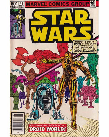 Star Wars Issue 47 Vol. 1 Marvel Comics Back Issues 071486028178