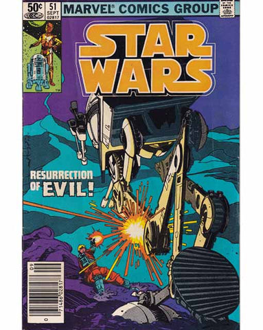 Star Wars Issue 51 Vol. 1 Marvel Comics Back Issues 071486028178