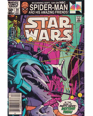 Star Wars Issue 54 Marvel Comics Back Issues 071486028178