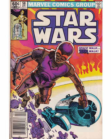 Star Wars Issue 58 Marvel Comics Back Issues 071486028178